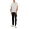 POLO IN COTONE CON V-EMBLEM