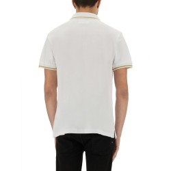 POLO IN COTONE CON V-EMBLEM