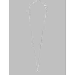COLLANA A CIONDOLO A T IN ARGENTO