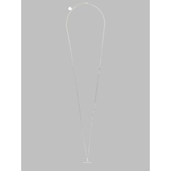 COLLANA A CIONDOLO A T IN ARGENTO