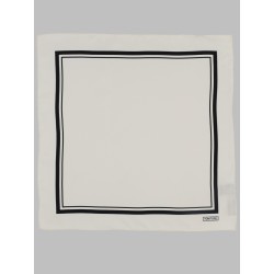 FAZZOLETTO DA TASCHINO CON BORDO TONO SU TONO