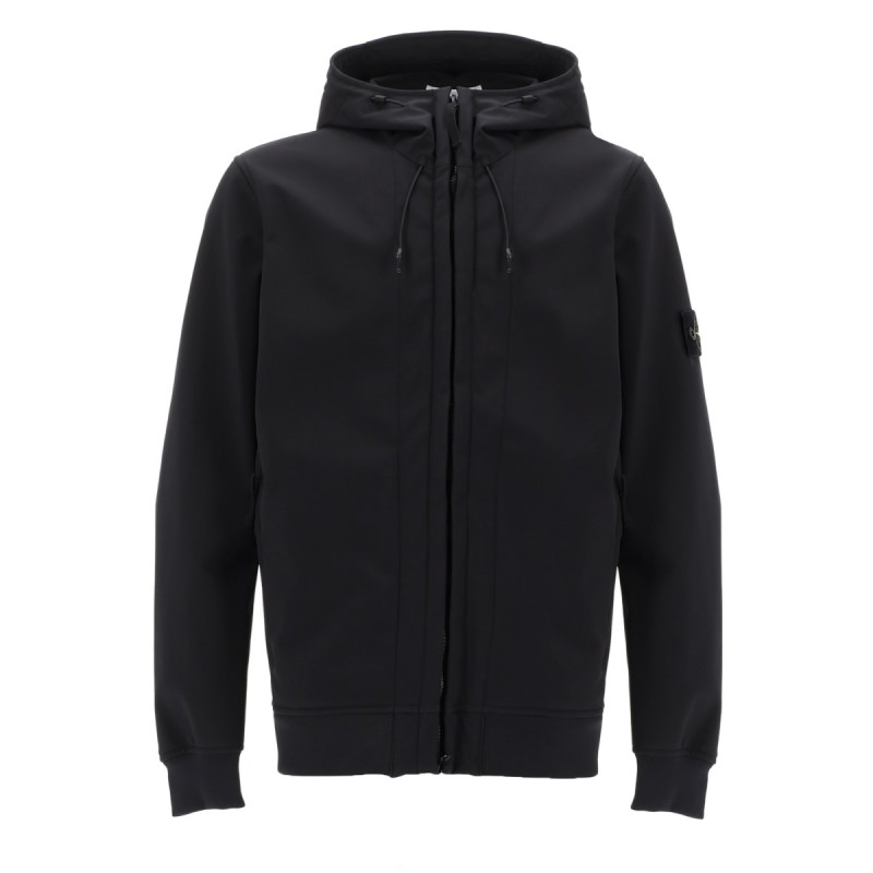 GIACCA "BIKER" CON CAPPUCCIO E ZIP