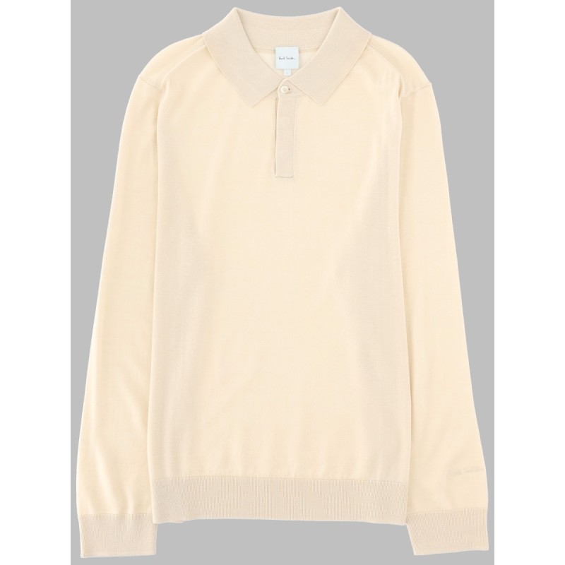 MAGLIA POLO IN LANA MERINO
