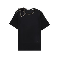 T-SHIRT IN COTONE CON FIOCCO