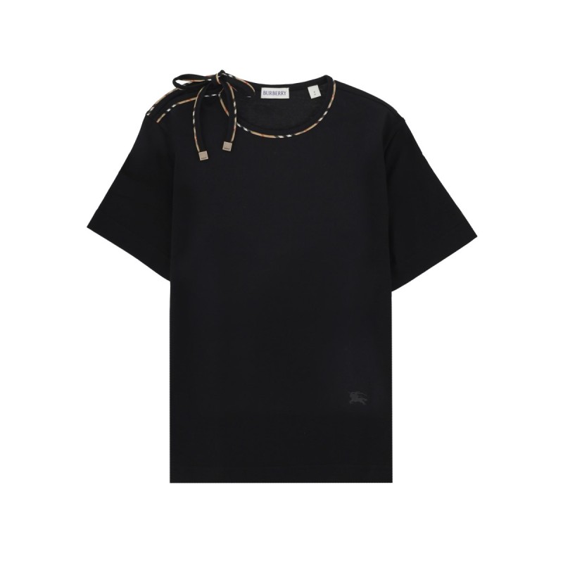 T-SHIRT IN COTONE CON FIOCCO