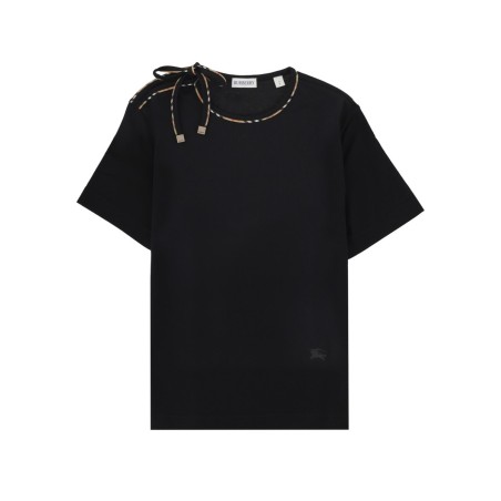 T-SHIRT IN COTONE CON FIOCCO
