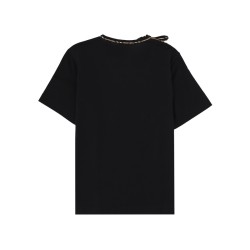 T-SHIRT IN COTONE CON FIOCCO