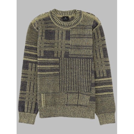 MAGLIA "PATCHWORK" IN COTONE