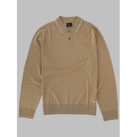 MAGLIA POLO IN LANA MERINO