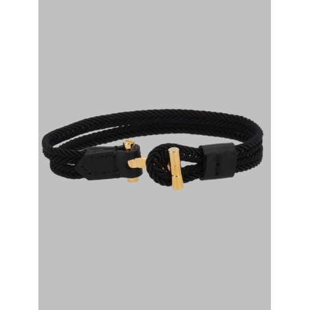 BRACCIALE IN NYLON INTRECCIATO