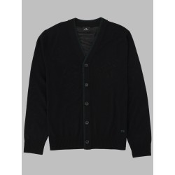 CARDIGAN IN LANA MERINO CON BOTTONI