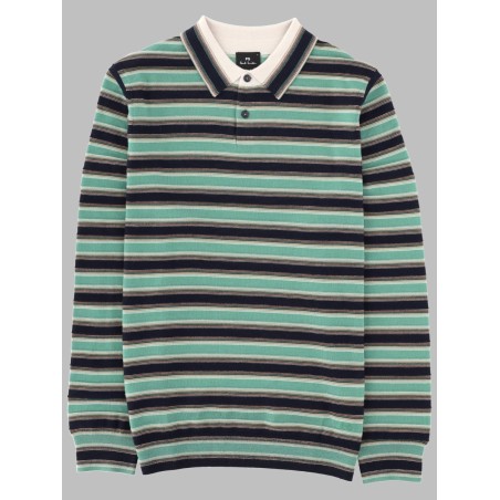 MAGLIA POLO IN LANA MERINO
