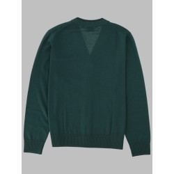CARDIGAN IN LANA MERINO CON BOTTONI