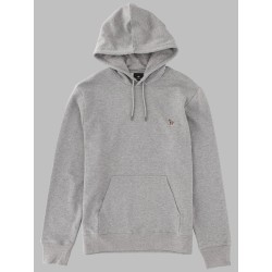 FELPA "ZEBRA" CON CAPPUCCIO