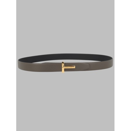 CINTURA "T ICON" IN PELLE FIORE