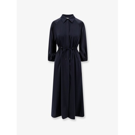 MxmPelota long silk dress