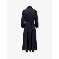 MxmPelota long silk dress