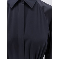MxmPelota long silk dress