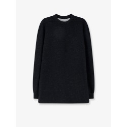 Wool and cotton blend sweater