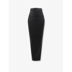 Dirt Pillar Long Stretch Wool Blend skirt