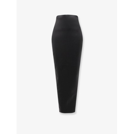 Dirt Pillar Long Stretch Wool Blend skirt