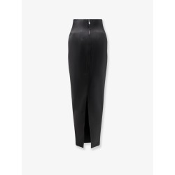 Dirt Pillar Long Stretch Wool Blend skirt
