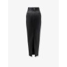 Dirt Pillar Long Stretch Wool Blend skirt