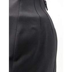 Dirt Pillar Long Stretch Wool Blend skirt