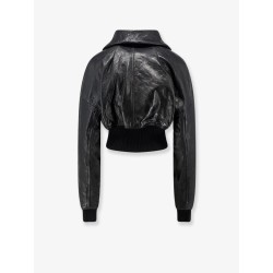 Dracuflight Cropped Leather Jacket