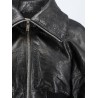 Dracuflight Cropped Leather Jacket