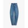 Blue denim jeans