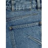 Blue denim jeans