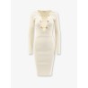 Long viscose blend dress