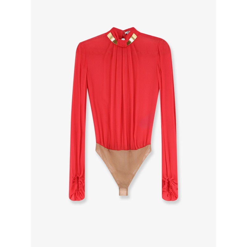 Viscose shirt with body detail