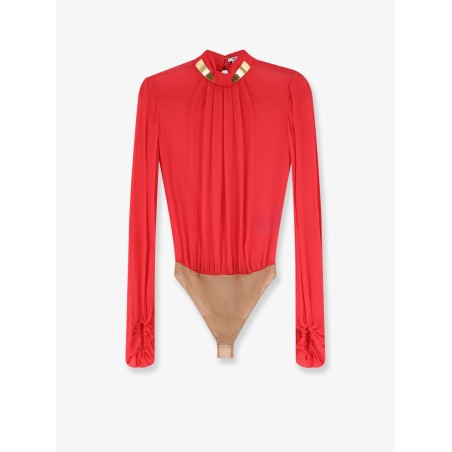 Viscose shirt with body detail