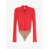 Viscose shirt with body detail