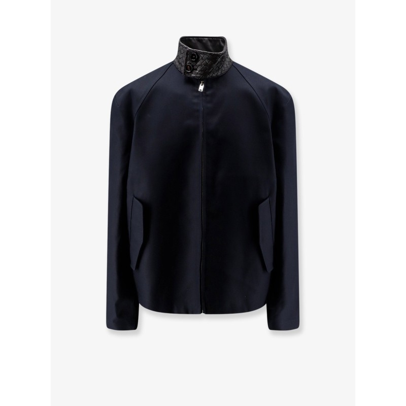 Harrington compact cotton gabardine jacket