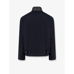 Harrington compact cotton gabardine jacket