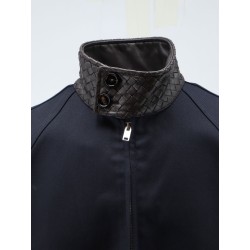 Harrington compact cotton gabardine jacket