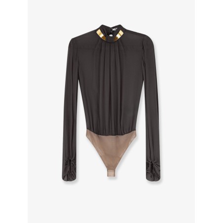Viscose shirt with body detail