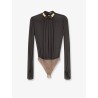 Viscose shirt with body detail