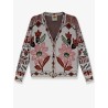 Cardigan with Multicolor embroidery