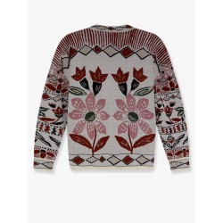 Cardigan with Multicolor embroidery