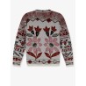 Cardigan with Multicolor embroidery