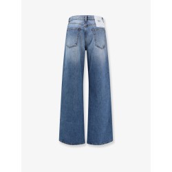 Blue denim jeans