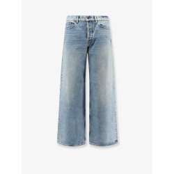 Blue denim jeans