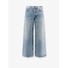 Blue denim jeans