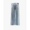 Blue denim jeans