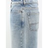 Blue denim jeans