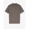 Cotton T-shirt with front embroidery